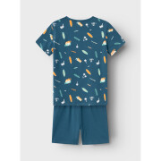 Baby-Pyjama für Jungen Name it Majolica Surf