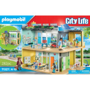 Bausätze eingerichtete Schule Playmobil