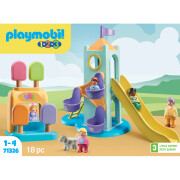 Bauspiele Bereich +Riesenrutsche Playmobil 123