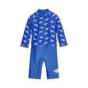 Badeanzug Arm 1/1 mit UV-Schutz, Baby Playshoes Shark