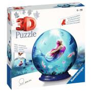 Puzzle 72 Teile 3d ball - Meerjungfrauen Ravensburger
