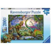 Puzzle 200 Teile xxl Das Königreich der Dinosaurier Ravensburger