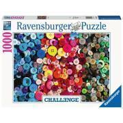 Puzzle mit 1000 Teilen Knöpfe Ravensburger
