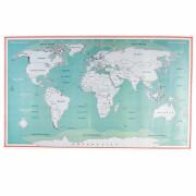 Weltkarte zum Freirubbeln Rex London