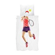 Bettdecken- und Kopfkissenbezug Kind Snurk Tennis Pro Light