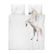 Bettdecken- und Kopfkissenbezug Kind Snurk Unicorn