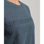 Meliertes T-Shirt für Mädchen Superdry Vintage Logo Corporate