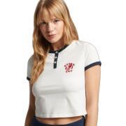 T-Shirt mit Kontrastrand, Mädchen Superdry Vintage Tiny