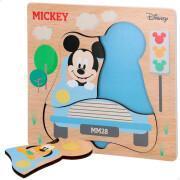 Holzpuzzle Woomax Mickey Mouse ECO