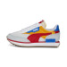 381854-11 puma white/zinnia/for all time red